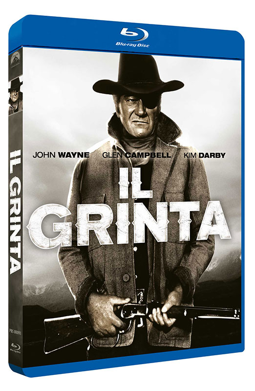 Il Grinta (1969) - Blu-ray (Blu-ray) Cover Hat, Firearm, Handgun, Man, Person