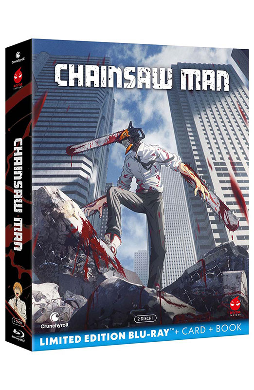 Chainsaw Man - Limited Edition Anime Factory 2 Blu-ray + Card + Book da Collezione - Serie TV Completa (Blu-ray) Chainsaw Man - Limited Edition Anime Factory 2 Blu-ray + Card + Book da Collezione - Serie TV Completa (Blu-ray)