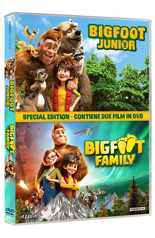 Bigfoot Collection: Bigfoot Junior + Bigfoot Family - DVD (DVD) Cover Bigfoot Collection: Bigfoot Junior + Bigfoot Family - DVD (DVD) Cover