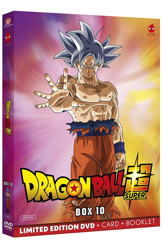 Dragon Ball Super - Volume 10 - Limited Edition Anime Factory 3 DVD + Card + Booklet (DVD) Thumbnail 1