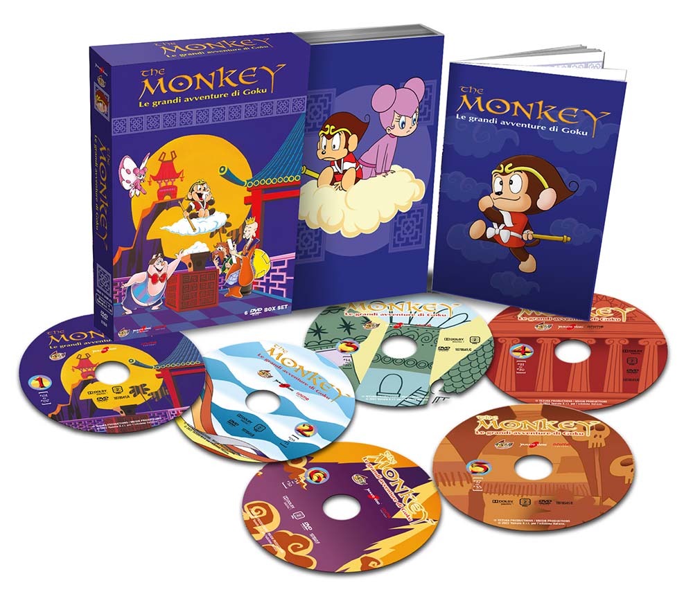 The Monkey - Le Grandi Avventure di Goku - Boxset 6 DVD - Serie TV Completa (DVD) The Monkey - Le Grandi Avventure di Goku - Boxset 6 DVD - Serie TV Completa (DVD)