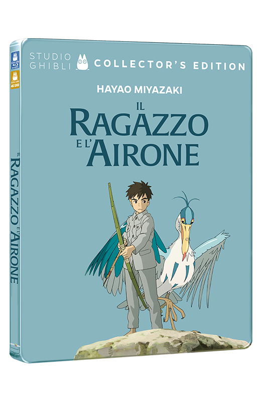 Il Ragazzo e l'Airone - Steelbook 4K Ultra HD + Blu-ray (Blu-ray) Book, Publication, Comics, Person