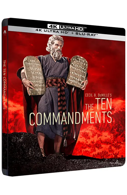 I Dieci Comandamenti - Steelbook 4K Ultra HD + 2 Blu-ray (Blu-ray) I Dieci Comandamenti - Steelbook 4K Ultra HD + 2 Blu-ray (Blu-ray)