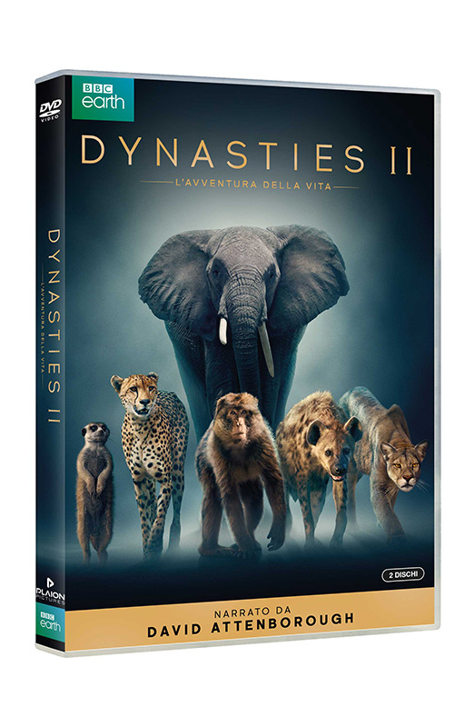 Dynasties 2 - L'Avventura della Vita - Box Set 2 DVD (DVD) Lion, Wildlife, Cheetah, Bear, Monkey, Animal, Lion, Wildlife, Bear, Elephant