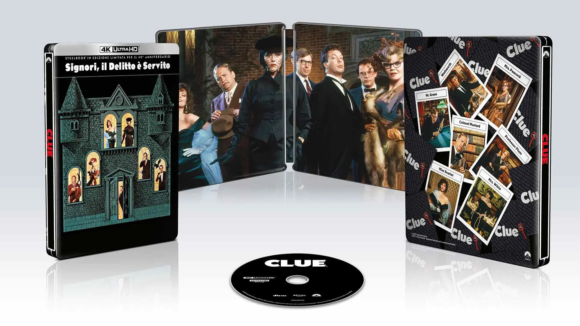 Signori il Delitto è Servito - Steelbook 4K Ultra HD (Blu-ray) Signori il Delitto è Servito - Steelbook 4K Ultra HD (Blu-ray)