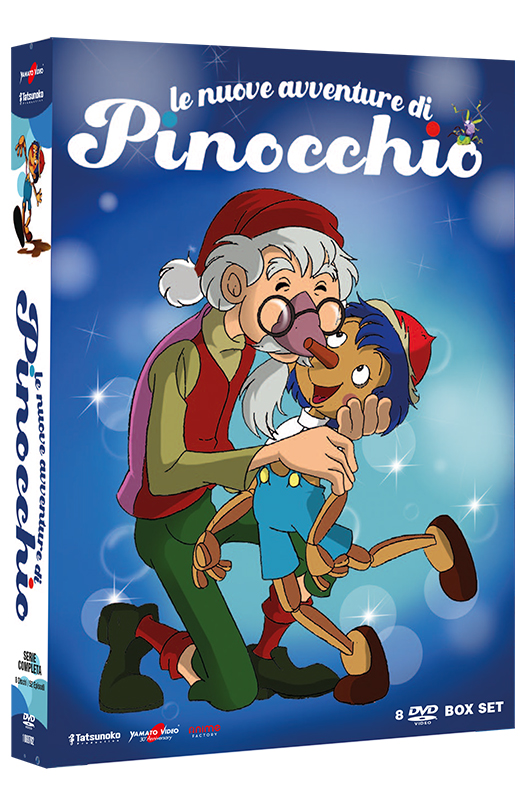 Le Nuove Avventure di Pinocchio - Serie Completa - 8 DVD (DVD) Cover