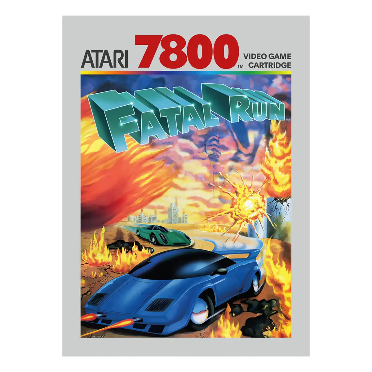 Fatal Run 7800 - Cartuccia Image 2