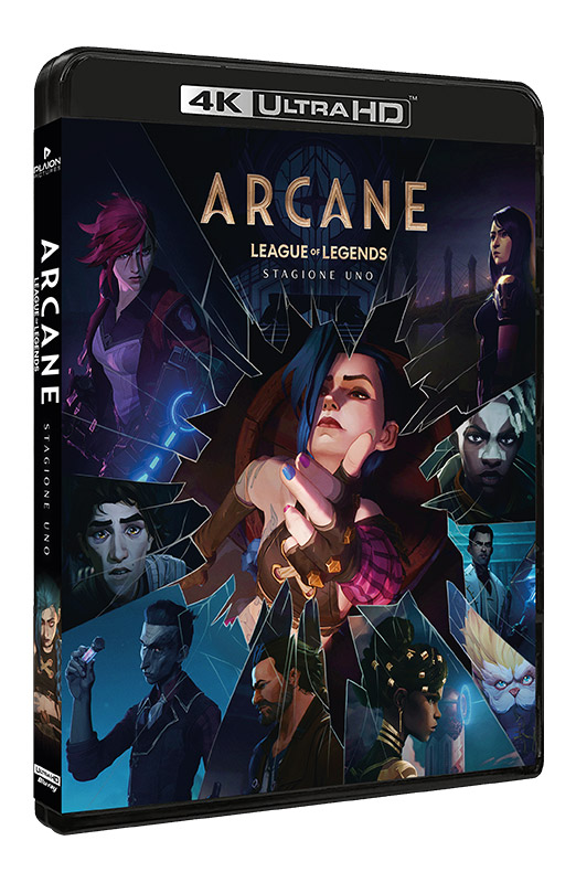 Arcane: League of Legends - Stagione 1 - Standard Edition 3 4K Ultra HD + Blu-ray Bonus (Blu-ray) Cover Arcane: League of Legends - Stagione 1 - Standard Edition 3 4K Ultra HD + Blu-ray Bonus (Blu-ray) Cover