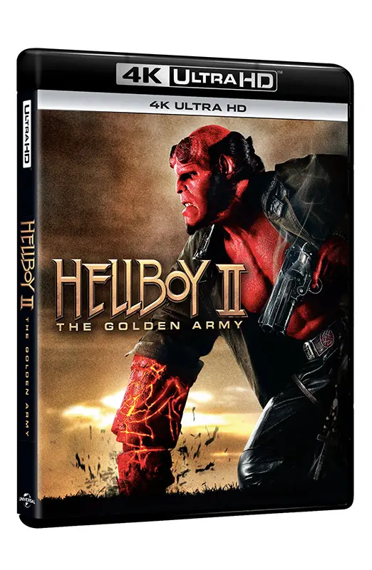 Hellboy II - The Golden Army - 4K Ultra HD (Blu-ray) Cover Hellboy II - The Golden Army - 4K Ultra HD (Blu-ray) Cover