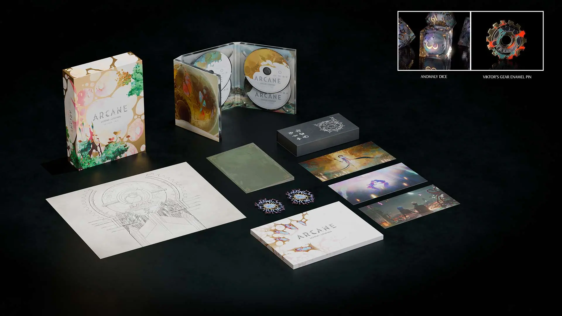 Arcane: League of Legends - Stagione 2 - Collector's Edition 3 4K Ultra HD + 3 Blu-ray + Gadgets (Blu-ray) Arcane: League of Legends - Stagione 2 - Collector's Edition 3 4K Ultra HD + 3 Blu-ray + Gadgets (Blu-ray)