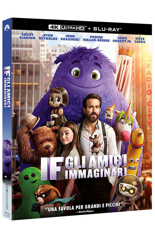 IF - Gli Amici Immaginari - 4K Ultra HD + Blu-ray (Blu-ray) IF - Gli Amici Immaginari - 4K Ultra HD + Blu-ray (Blu-ray)