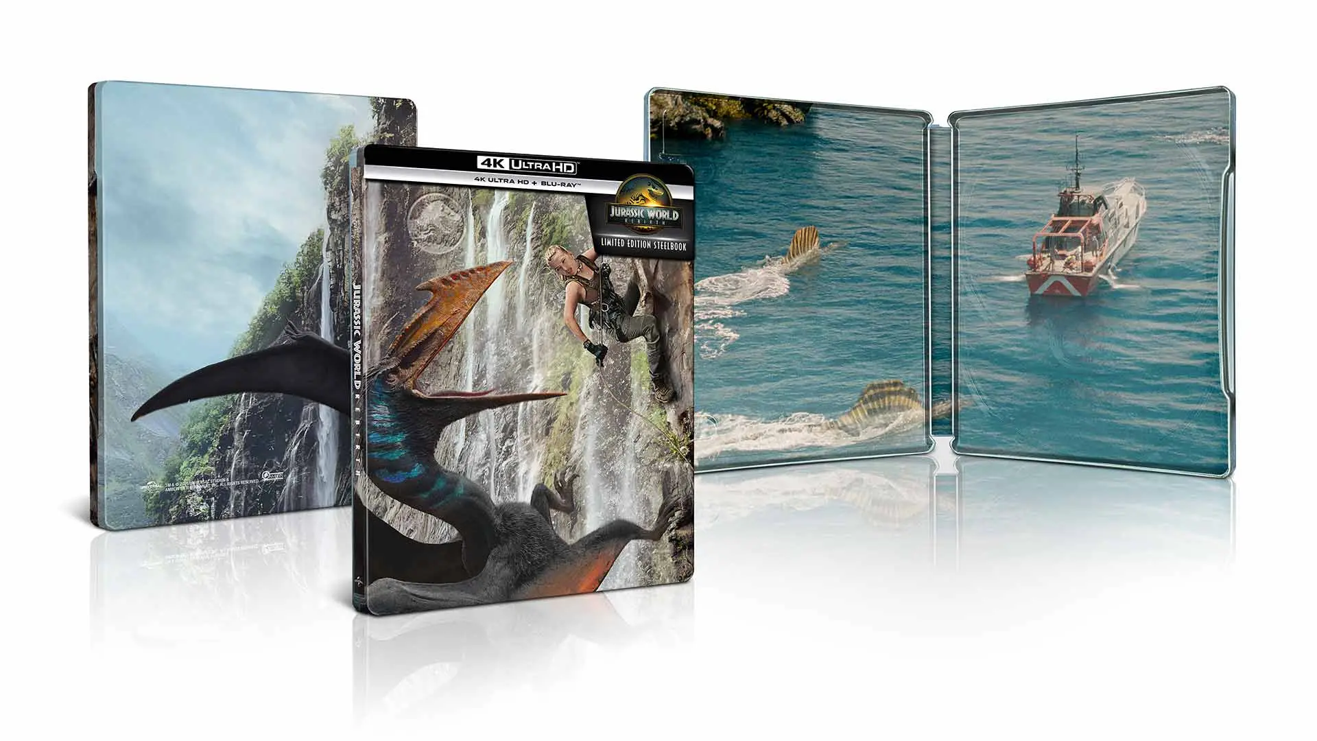 Jurassic World - La Rinascita - Steelbook 4K Ultra HD + Blu-ray (Blu-ray)