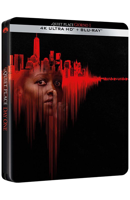 A Quiet Place - Giorno 1 - Steelbook Nera 4K Ultra HD + Blu-ray (Blu-ray) Book, Publication