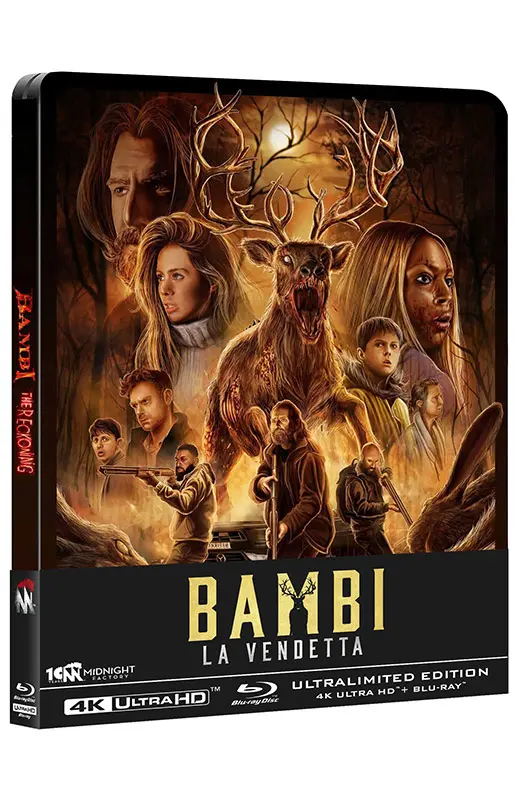 Bambi - La Vendetta - Steelbook Midnight Factory 4K Ultra HD + Blu-ray + Booklet (Blu-ray)