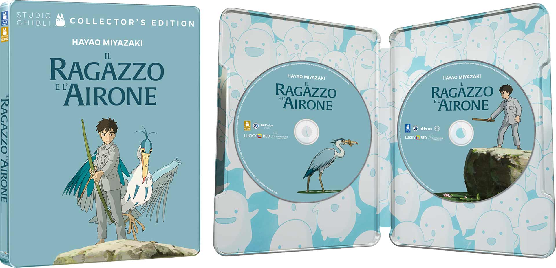 Il Ragazzo e l'Airone - Steelbook 4K Ultra HD + Blu-ray (Blu-ray) Il Ragazzo e l'Airone - Steelbook 4K Ultra HD + Blu-ray (Blu-ray)
