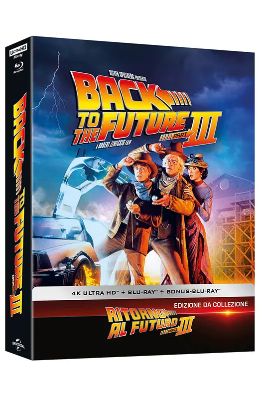 Ritorno al Futuro - Parte III - Steelbook 4K Ultra HD + Blu-ray + Blu-ray Bonus + Gifts (Blu-ray)