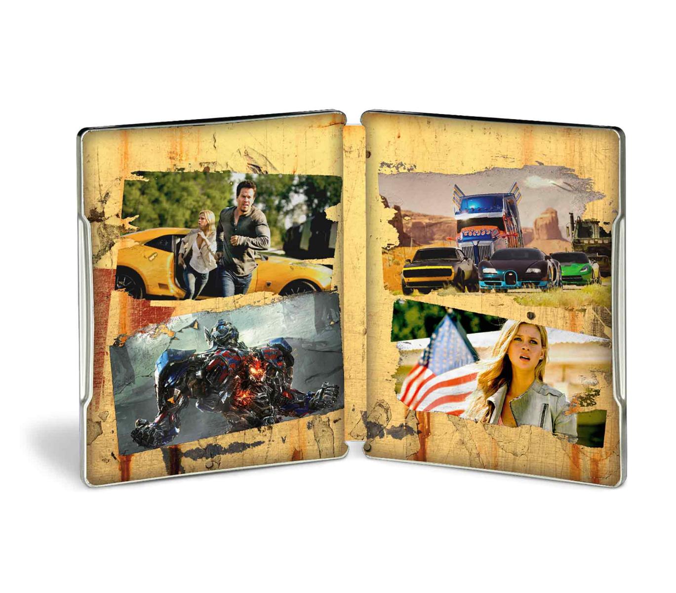Transformers - Steelbook Film Collection - 6 Steelbook 6 4K Ultra HD + 6 Blu-ray (Blu-ray) Transformers - Steelbook Film Collection - 6 Steelbook 6 4K Ultra HD + 6 Blu-ray (Blu-ray)
