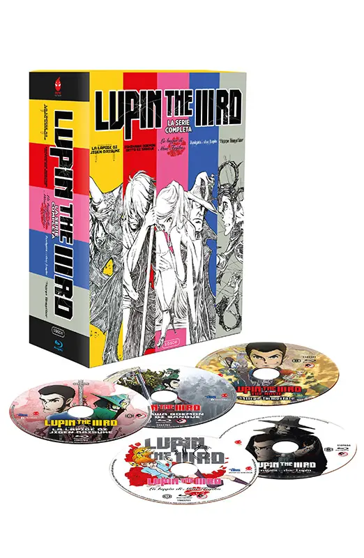 Lupin the IIIRD - La Serie Completa - Box Set Anime Factory 5 Blu-ray (Blu-ray)