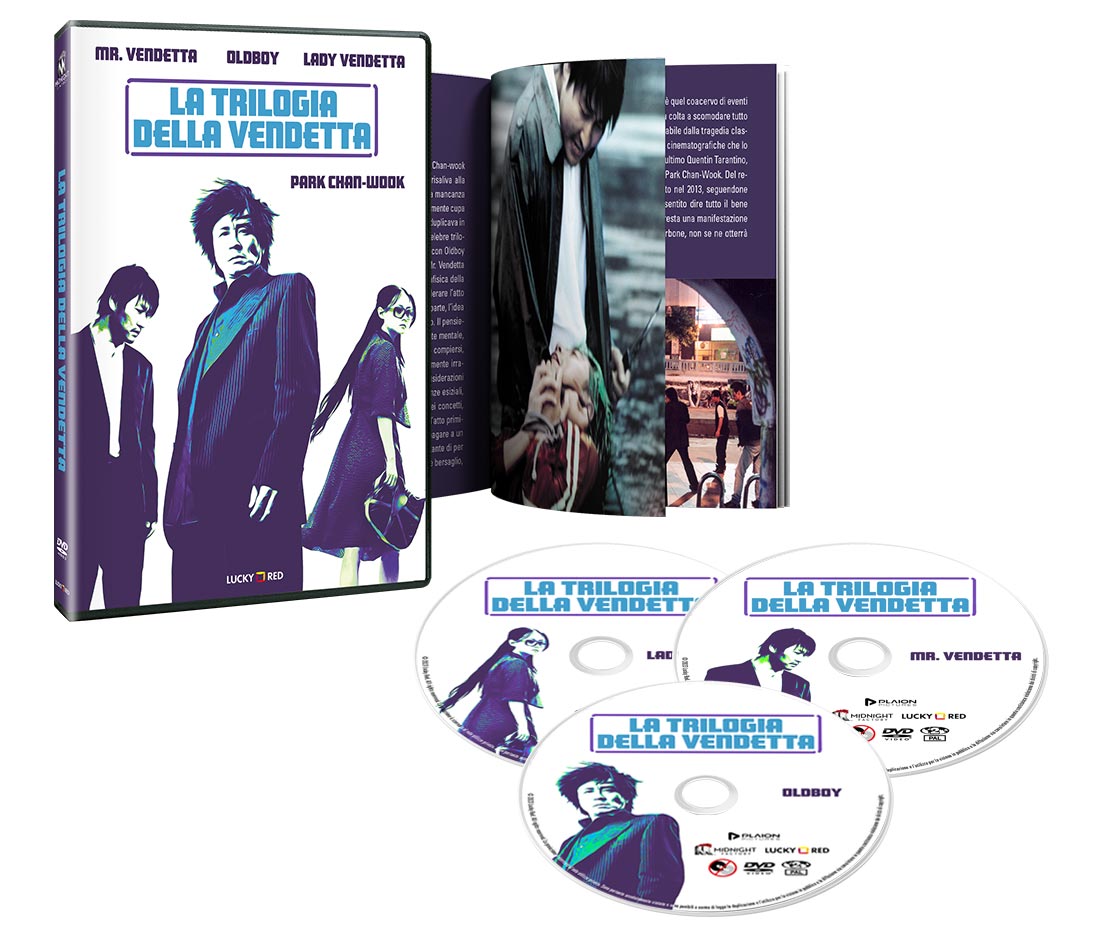 Trilogia della Vendetta - Box Set 3 DVD + Booklet (DVD) Trilogia della Vendetta - Box Set 3 DVD + Booklet (DVD)