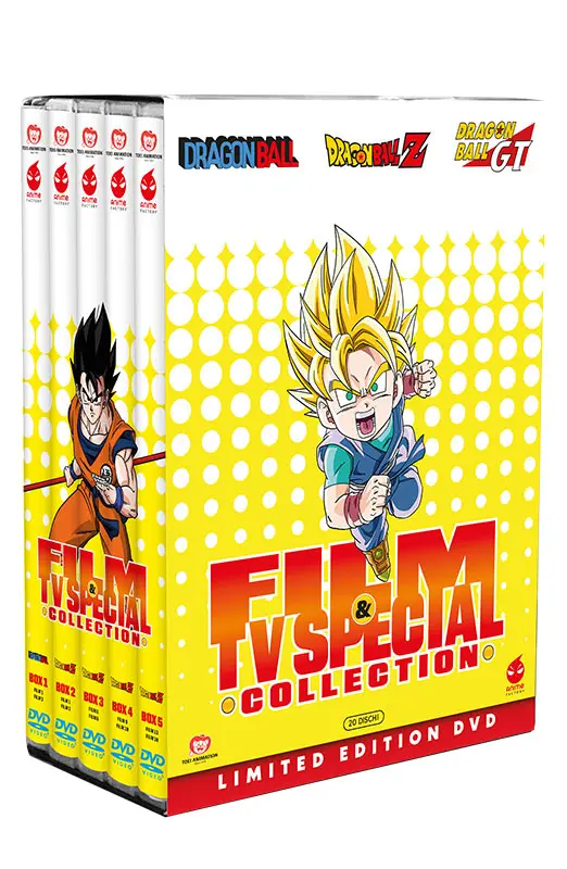 Dragon Ball Film & TV Special Collection - Limited Edition Anime Factory 20 DVD (DVD)