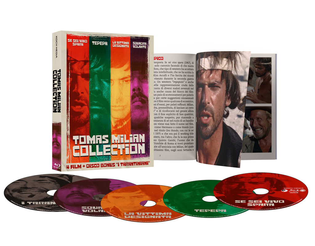 Tomas Milian Collection - Boxset 5 Blu-ray - 4 Film + Disco Bonus (Blu-ray) Tomas Milian Collection - Boxset 5 Blu-ray - 4 Film + Disco Bonus (Blu-ray)