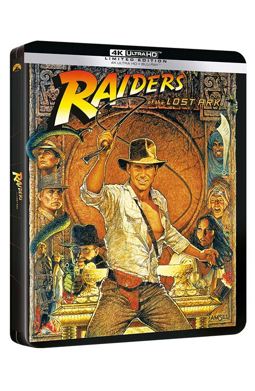 Indiana Jones e I Predatori dell'Arca Perduta - Steelbook Limited Edition Blu-ray 4k UHD + Blu-ray (Blu-ray)