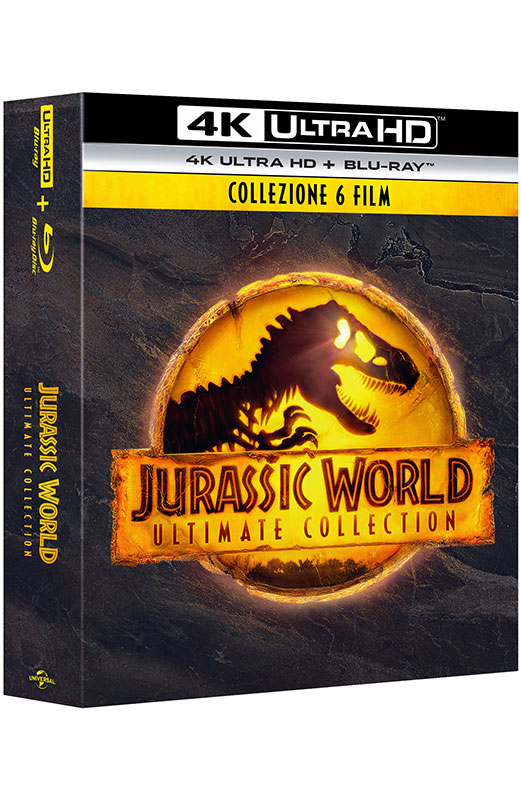 Jurassic World - Ultimate Collection - Collezione 6 Film - 6 4K Ultra HD + 6 Blu-ray (Blu-ray) Jurassic World - Ultimate Collection - Collezione 6 Film - 6 4K Ultra HD + 6 Blu-ray (Blu-ray)