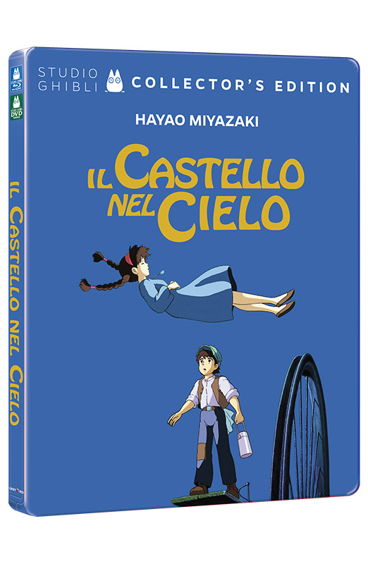 Il Castello nel Cielo - Steelbook Blu-ray + DVD (Blu-ray)(DVD) Book, Publication, Person
