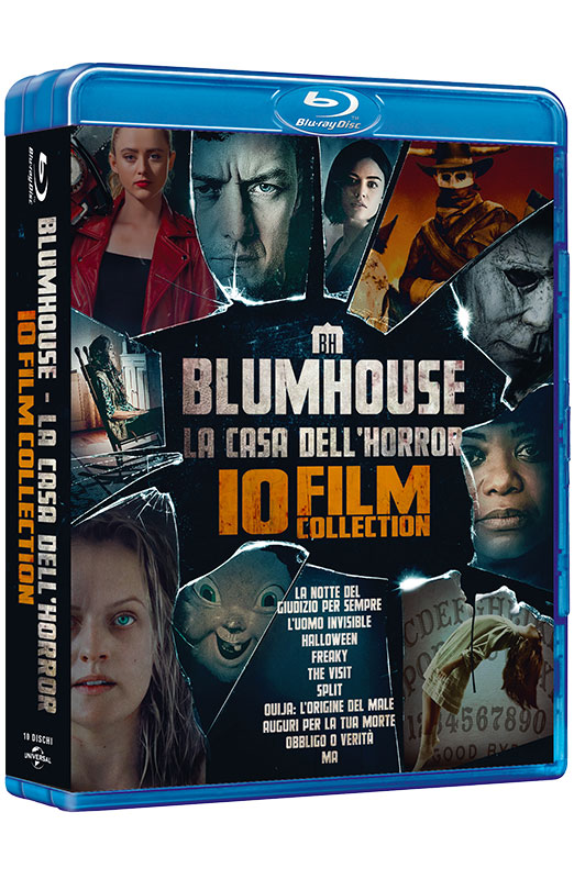 Blumhouse - La Casa dell'Horror - 10 Blu-ray - 10 Film Collection (Blu-ray) Adult, Female, Person, Woman, Man