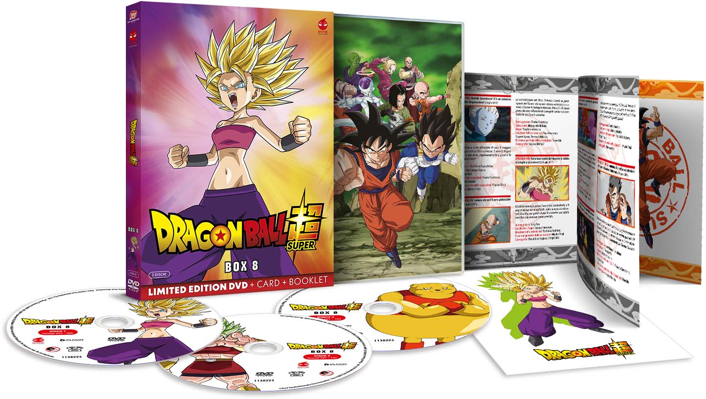 Dragon Ball Super - Volume 8 - Limited Edition Anime Factory 3 DVD + Card + Booklet (DVD) Dragon Ball Super - Volume 8 - Limited Edition Anime Factory 3 DVD + Card + Booklet (DVD)