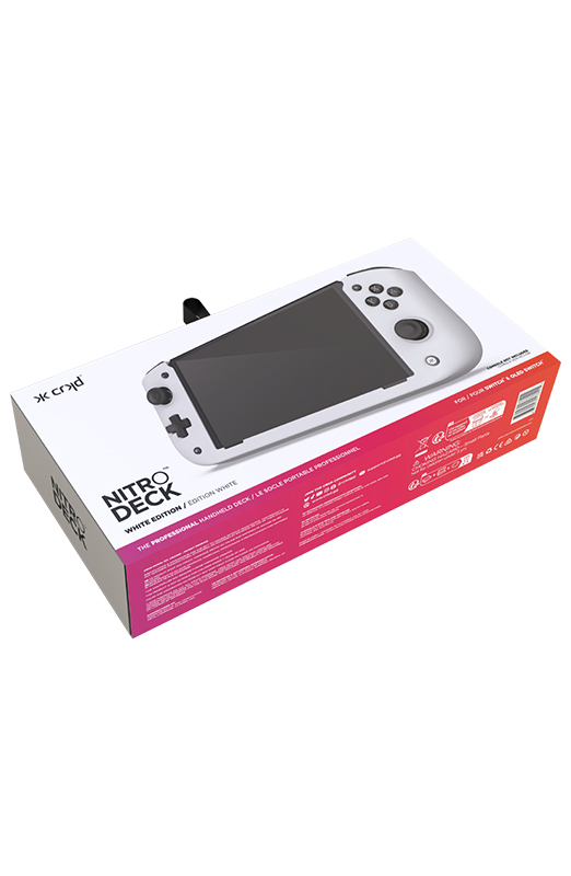 Nitro Deck Bianco per Nintendo Switch Cover Computer Hardware, Monitor, Screen, Phone, Mobile Phone