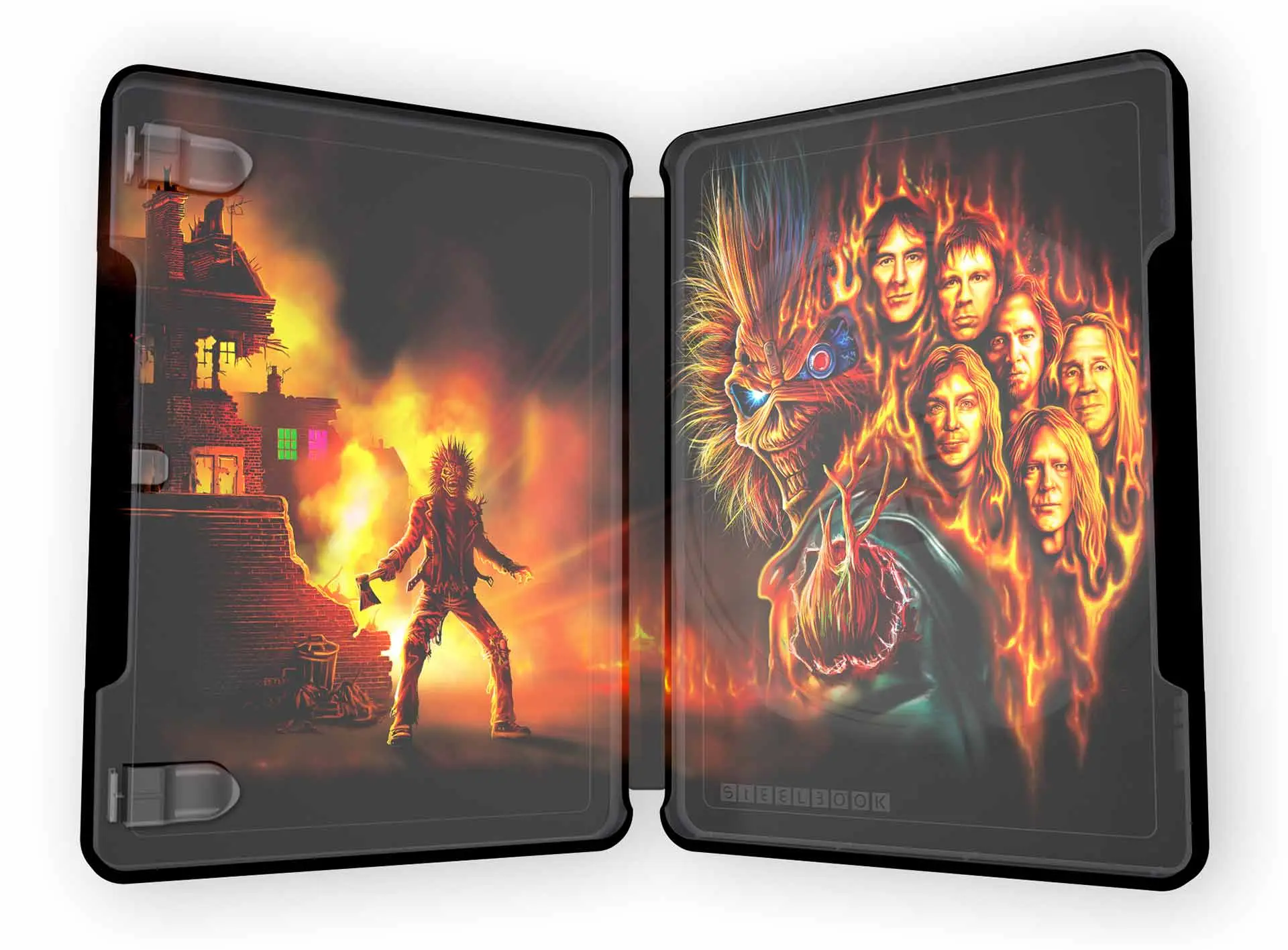 Iron Maiden: Burning Ambition - Steelbook 4K Ultra HD + Blu-ray (Blu-ray)