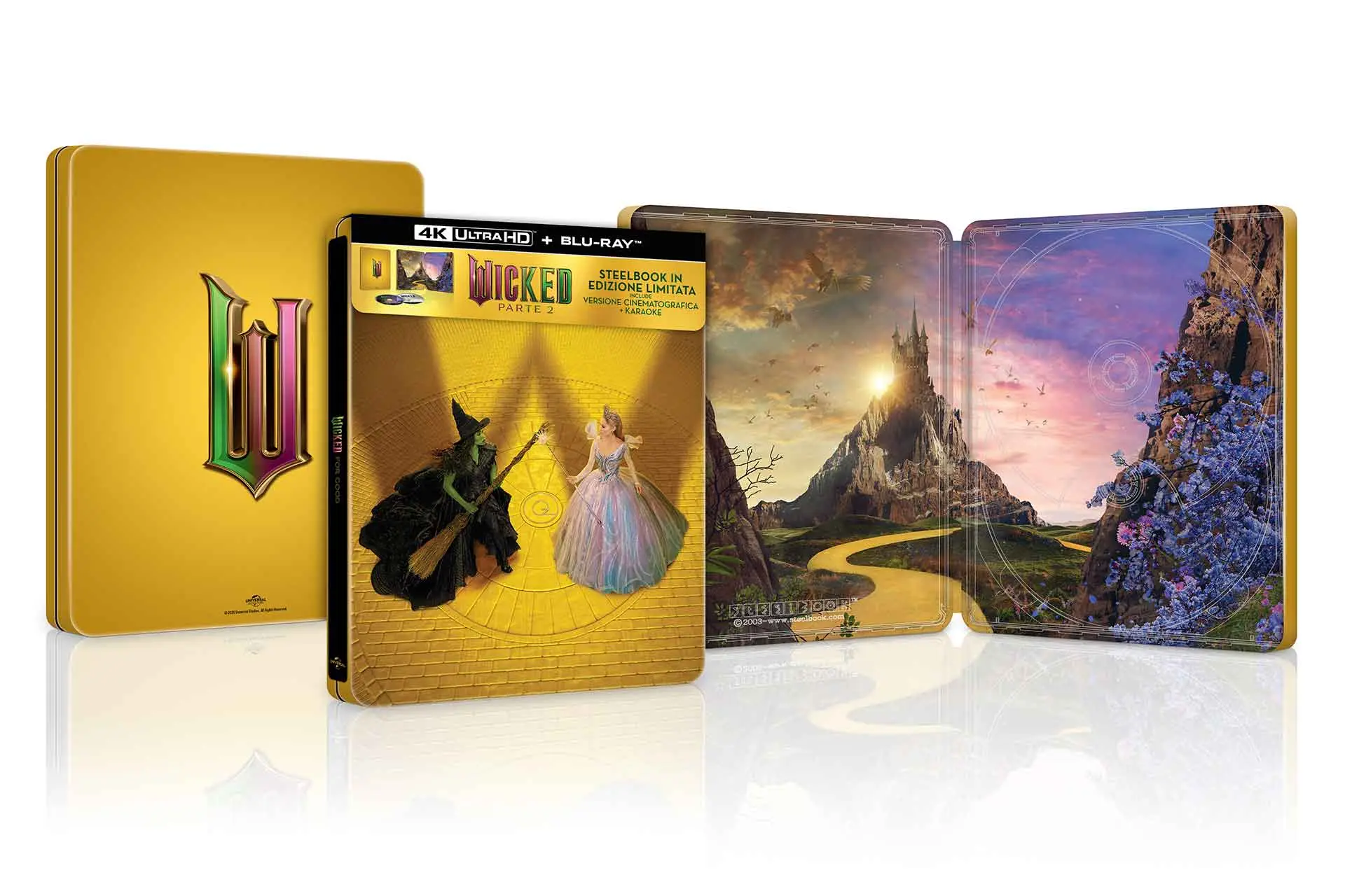 Wicked - Parte 2 - Steelbook 4K Ultra HD + Blu-ray (Blu-ray)