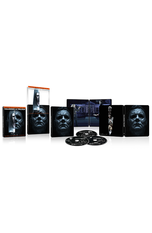 Halloween Trilogy - Steelbook 3 4K Ultra HD (Blu-ray) Cover