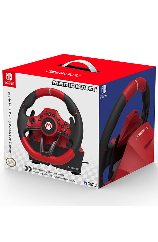 Volante Mario Kart Racing Wheel Pro Deluxe per Nintendo Switch Cover Steering Wheel, Transportation, Vehicle