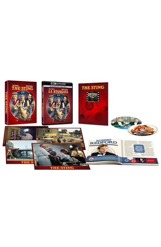 La Stangata - 4K Ultra HD + Blu-ray - Collector's Edition 50° Anniversario (Blu-ray) La Stangata - 4K Ultra HD + Blu-ray - Collector's Edition 50° Anniversario (Blu-ray)