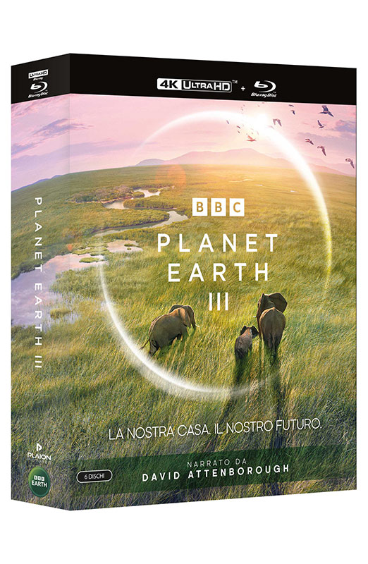 Planet Earth 3 - Le Meraviglie della Natura - Box Set 3 4K Ultra HD + 3 Blu-ray (Blu-ray) Cover Planet Earth 3 - Le Meraviglie della Natura - Box Set 3 4K Ultra HD + 3 Blu-ray (Blu-ray) Cover