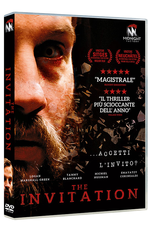 The Invitation - DVD (DVD) Advertisement, Poster, Book, Man, Person