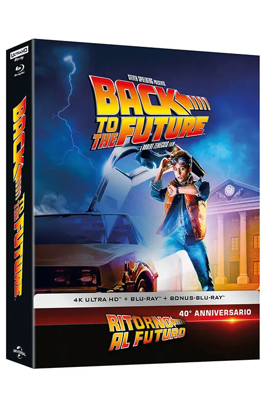 Ritorno al Futuro - Steelbook 4K Ultra HD + Blu-ray + Blu-ray Bonus + Gifts - Edizione 40° Anniversario (Blu-ray)