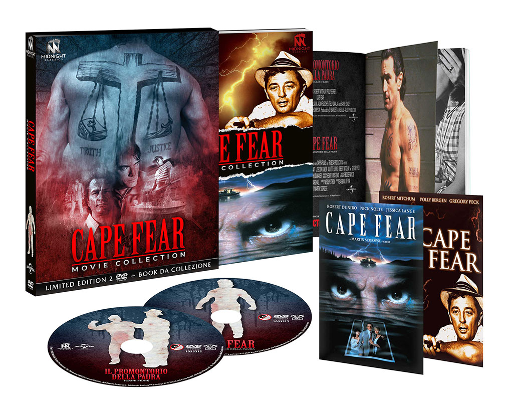 Cape Fear Movie Collection - Limited Edition 2 DVD + Book da Collezione (DVD) Cape Fear Movie Collection - Limited Edition 2 DVD + Book da Collezione (DVD)