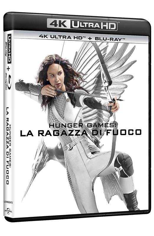 Hunger Games: La Ragazza di Fuoco - 4K Ultra HD + Blu-ray (Blu-ray) Archer, Archery, Person, Adult, Woman