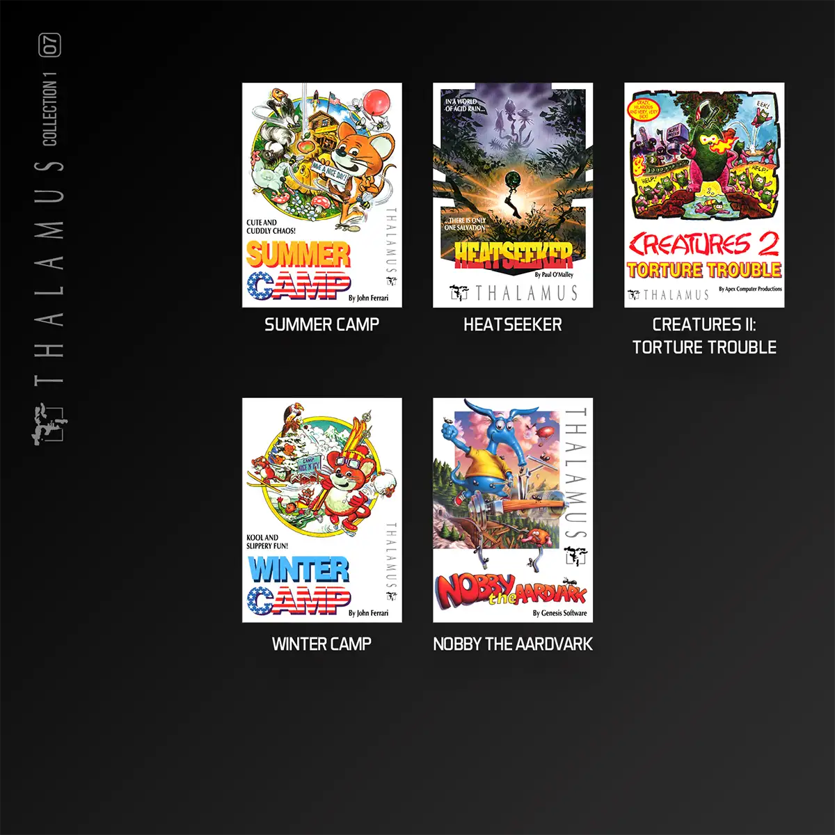 Evercade Thalamus Collection 1 - Cartuccia Evercade Thalamus Collection 1 - Cartuccia