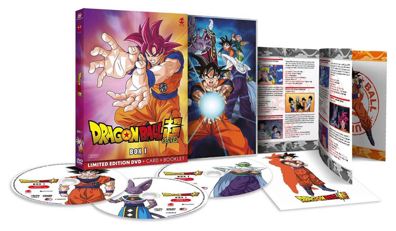 Dragon Ball Super - Volume 1 - Limited Edition 3 DVD + Booklet + Cards (DVD) Thumbnail 2
