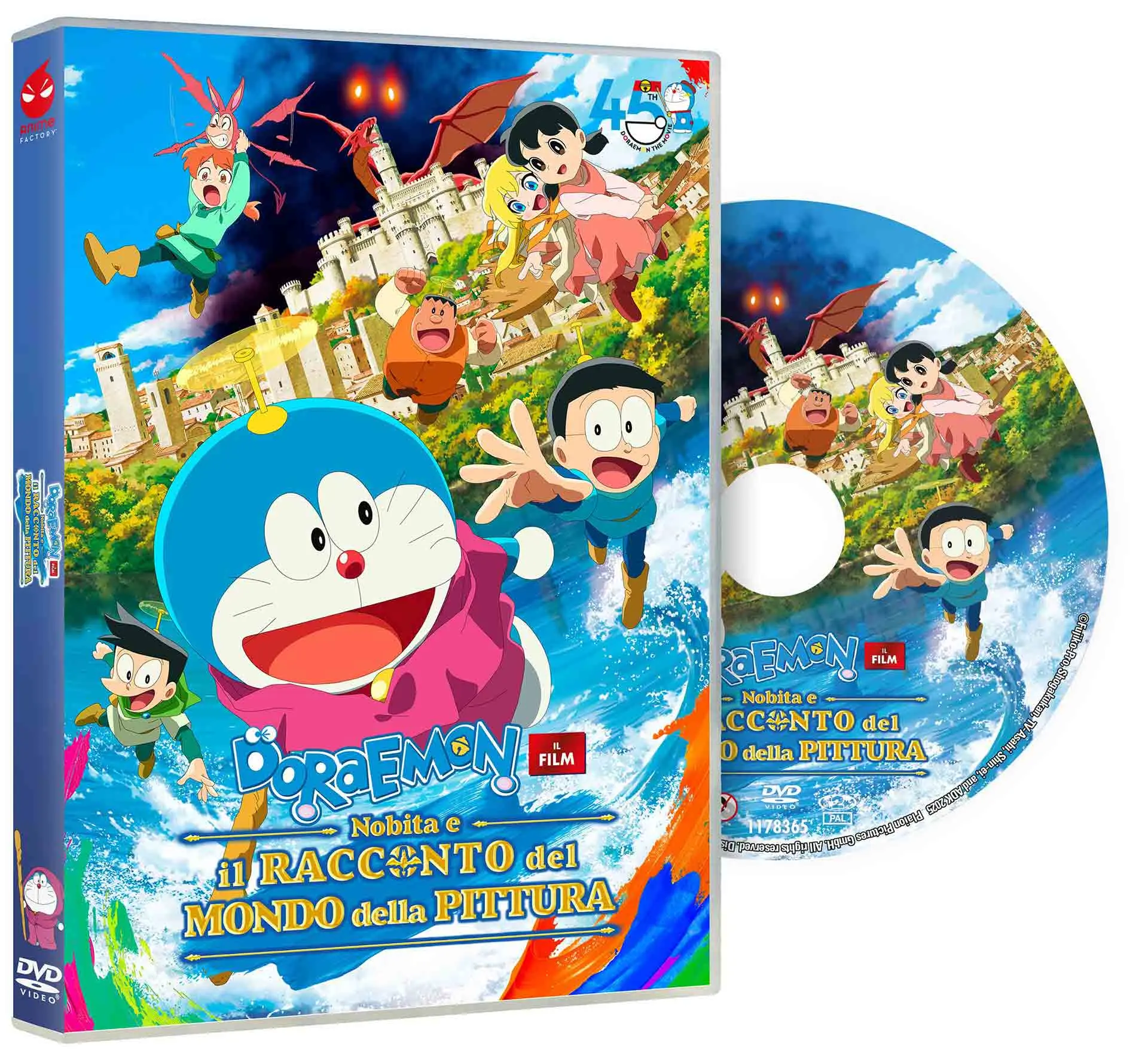 Doraemon - Il Film: Nobita e il Racconto del Mondo della Pittura - DVD (DVD) Doraemon - Il Film: Nobita e il Racconto del Mondo della Pittura - DVD (DVD)