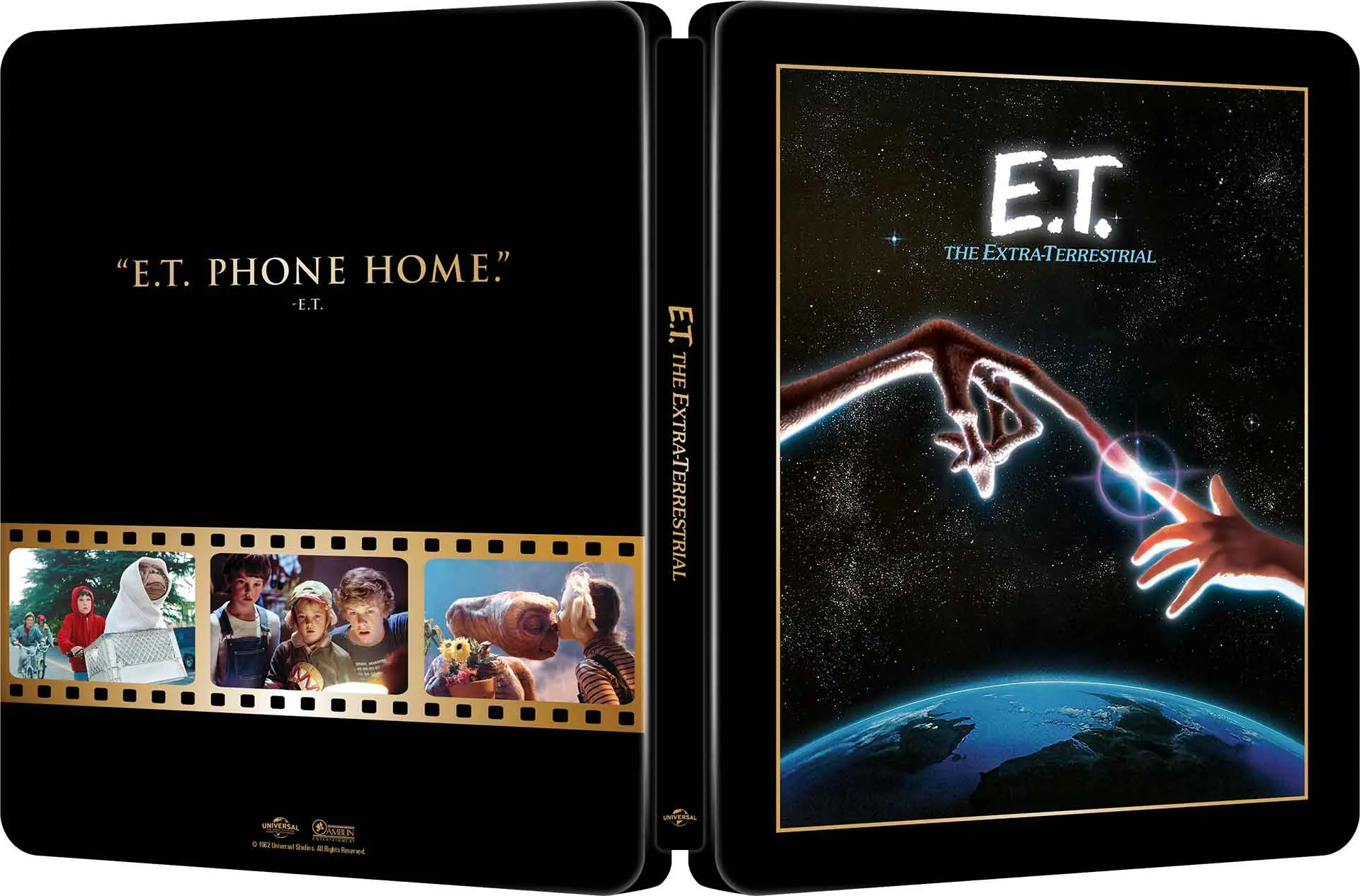E.T. L'Extra-Terrestre - Steelbook 4K Ultra HD + Blu-ray (Blu-ray)