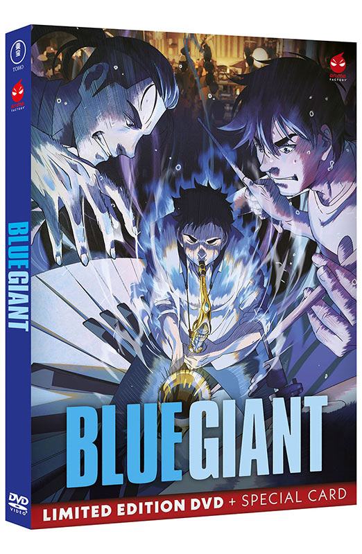 Blue Giant - Limited Edition Anime Factory DVD + Card da Collezione (DVD) Cover