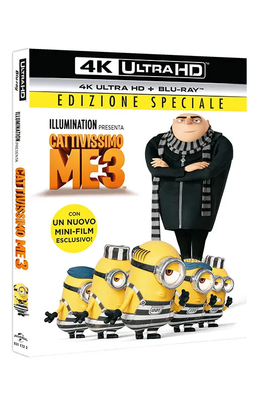 Cattivissimo Me 3 - 4K Ultra HD + Blu-ray (Blu-ray) Cattivissimo Me 3 - 4K Ultra HD + Blu-ray (Blu-ray)
