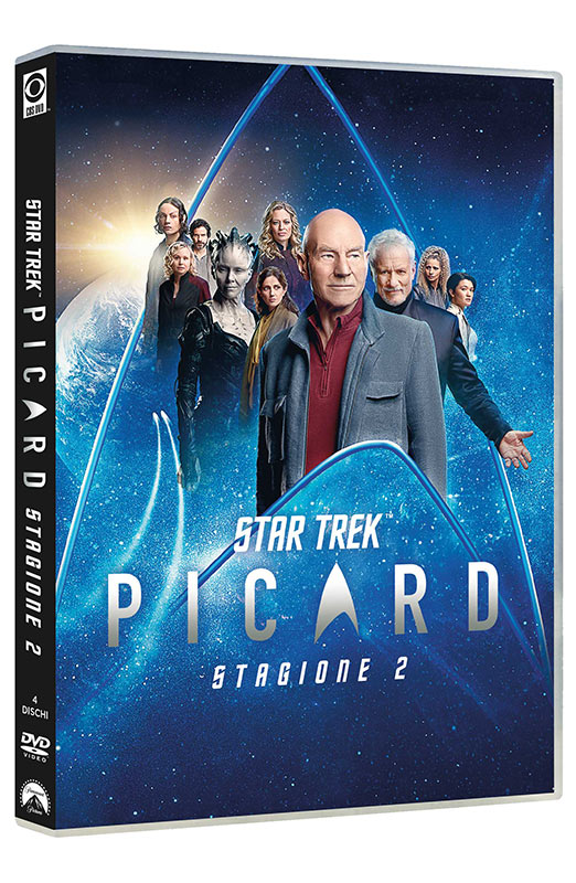 Star Trek: Picard - Stagione 2 - Box Set 4 DVD (DVD) Cover Star Trek: Picard - Stagione 2 - Box Set 4 DVD (DVD) Cover