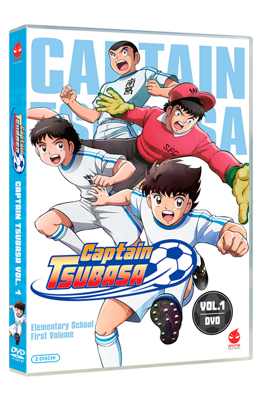 Captain Tsubasa - Volume 1 - Elementary School - Parte 1 - 2 DVD (DVD) Cover