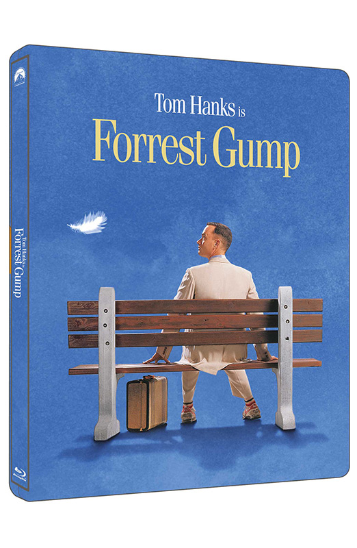 Forrest Gump - Steelbook 4K Ultra HD + 2 Blu-ray - Edizione 30° Anniversario (Blu-ray) Cover